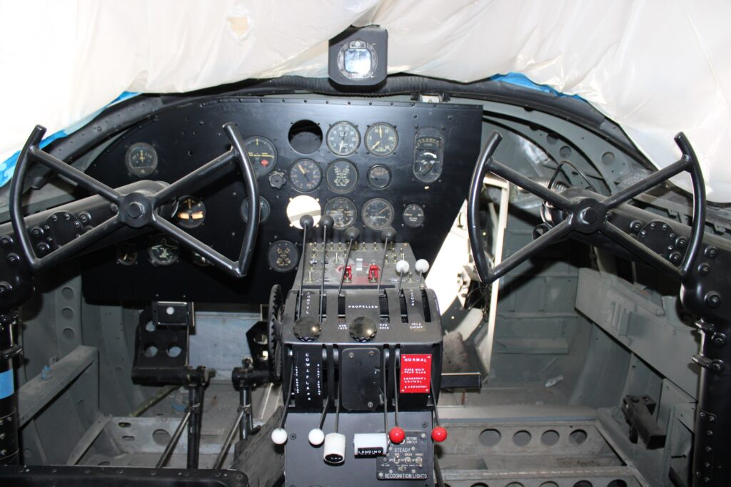 The instrument panel of 41-31856
