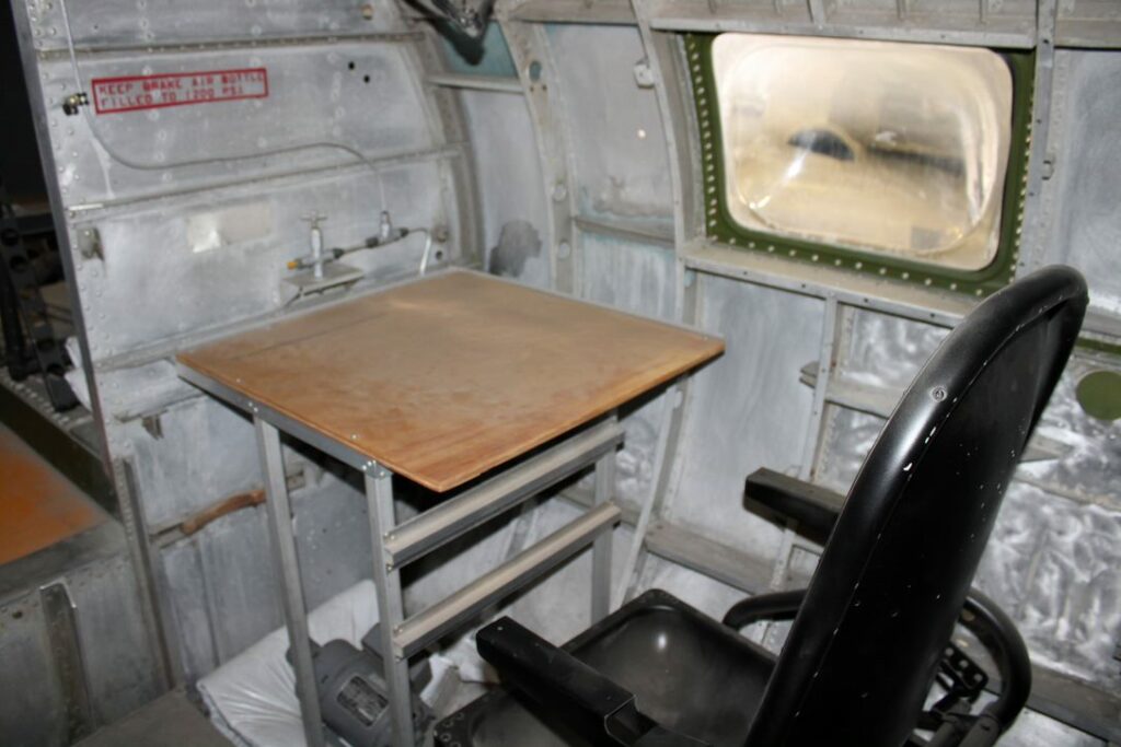 Navigator’s station on the Marauder