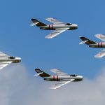 MiG-17 Milestone: Four-Jet Formation Shakes Up Barksdale Airshow 15 MiG BAFB Gary Daniels 01