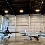 Hickory Aviation Museum Welcomes First Aircraft Into New Home 13 Milestone Reached FM 2 Wildcat and TV 1 Shooting Star Enter New Hickory Facility