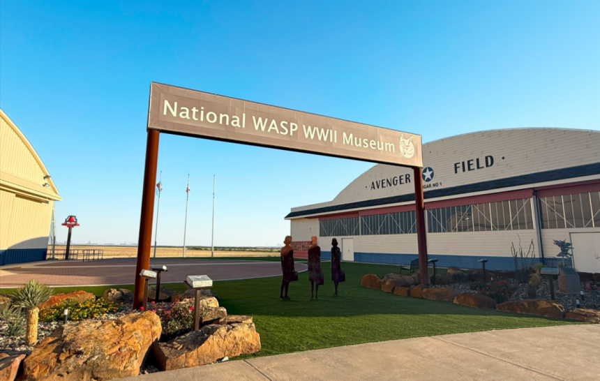 National WASP WWII Museum Entrance