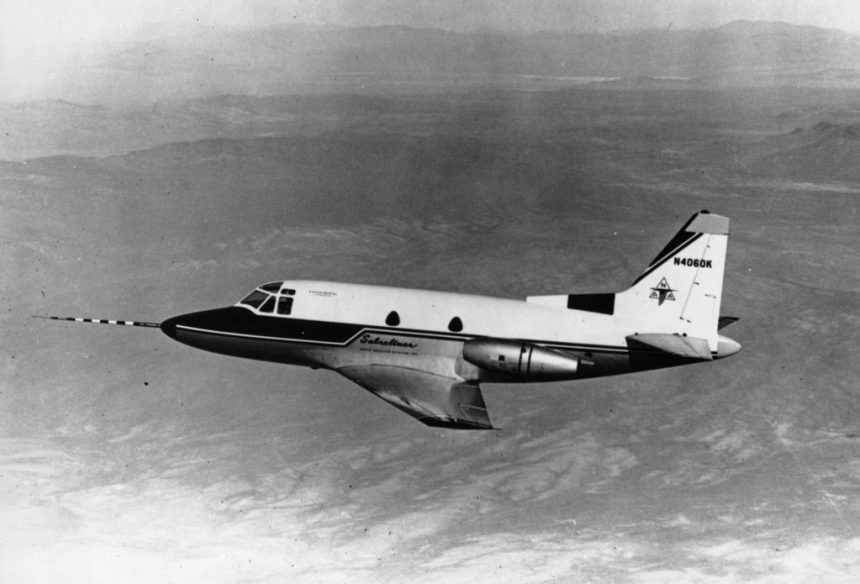 North American Aviation NA 246 Sabreliner prototype N4060K