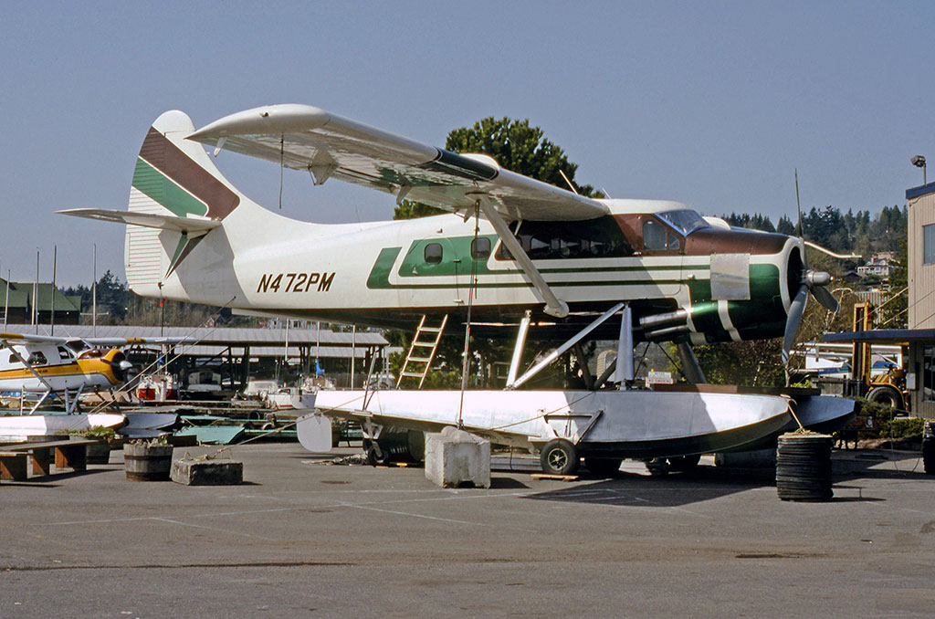 Flying into Alaska's Denali National Park with K2 Aviation 24 Otter 419 N472PM @ Kenmore Air Harbor Washington April 1993 Karl E Hayes