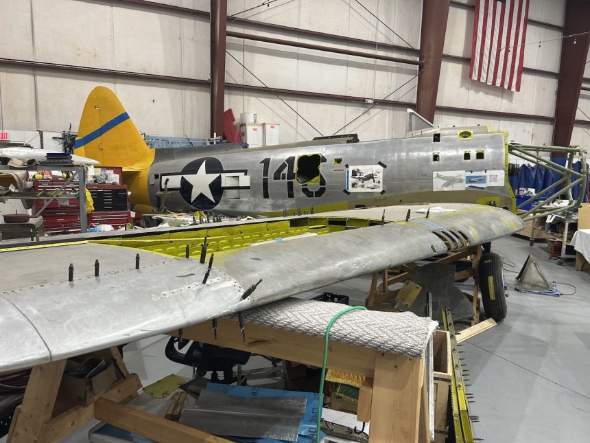P 47 Thunderbolt S N 44 89136 4129