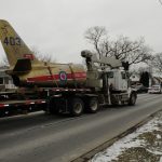 Sabre F-86 Mk5 Escorted by Sarnia Police 14 PLANE