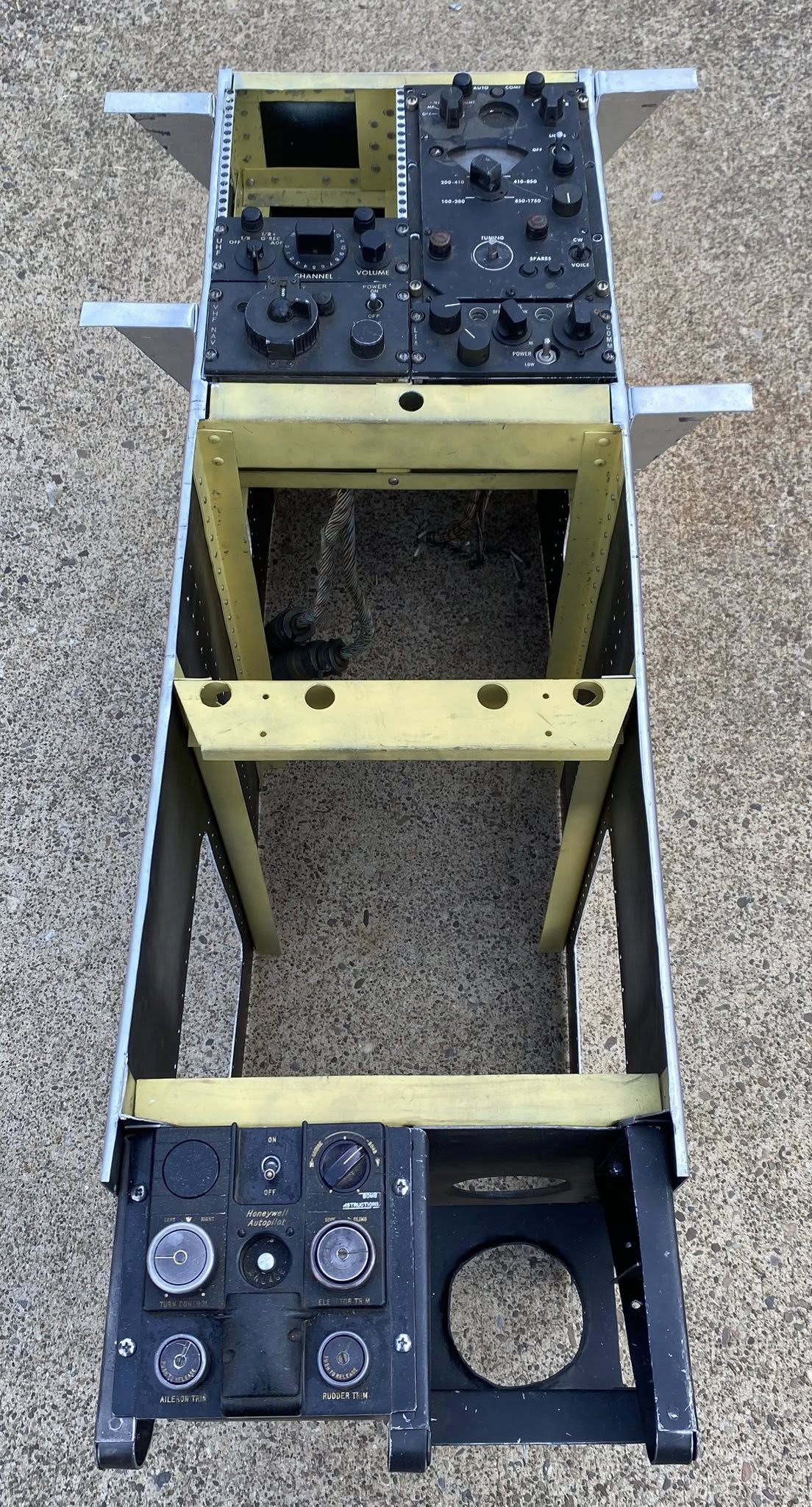 Building the Last Convair B-36: Handmade Peacemaker Cockpit Project Progresses 14 Pilot Console 2
