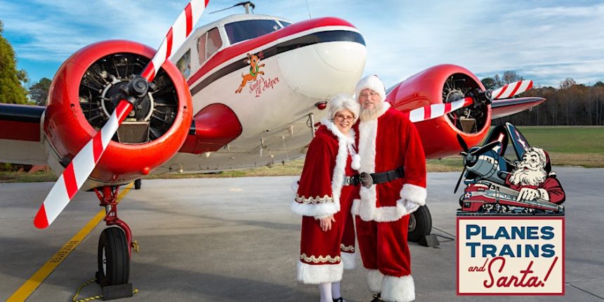 Planes Trains and Santa 2025