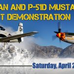 Warbirds Demo at Planes of Fame 10 Planes of Fame T 28 and P 51 Flight Demo