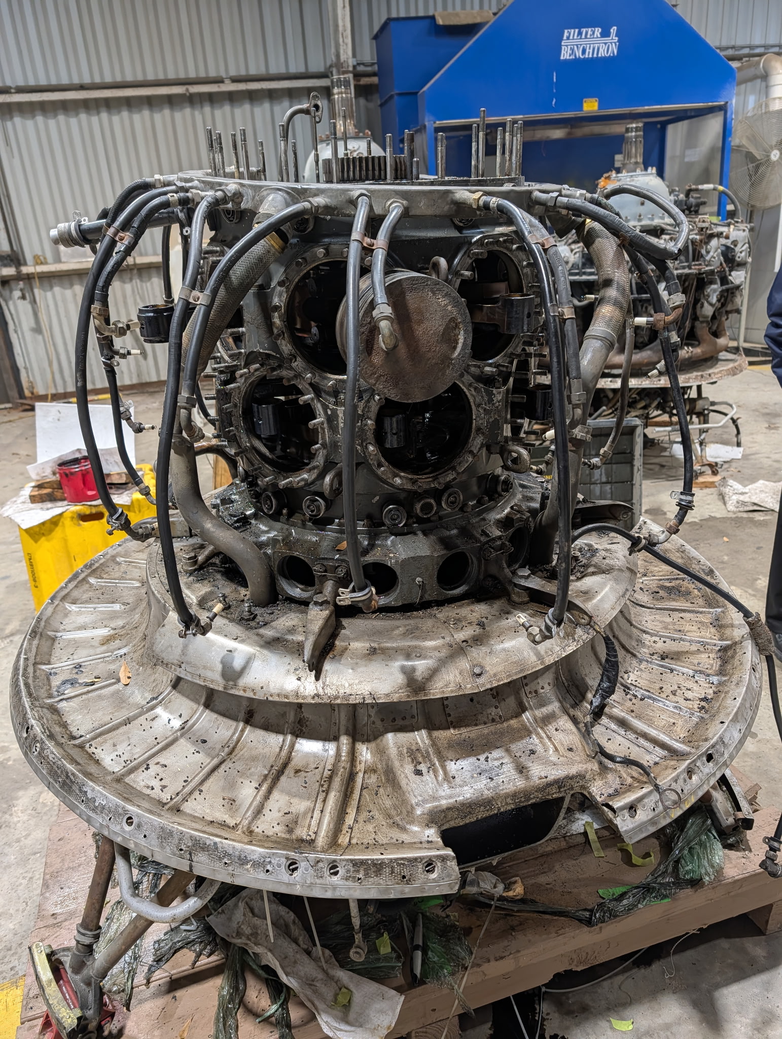 D-Day Survivor: A Combat Veteran Douglas C-47 Begins Restoration at the Robins AFB's Museum of Aviation 15 Pratt Whitney R 1830 2