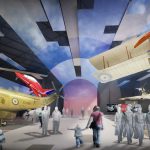 RAF Centenary Exhibition: Behind the scenes 10 RAF Museum Planned entrance to new RAF Museum site