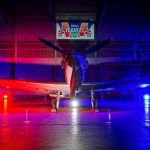 Red White & Blue Spitfire - RAF Museum VE Day 75th Celebrations 10 RAFMuseum Spitfire VE75 1