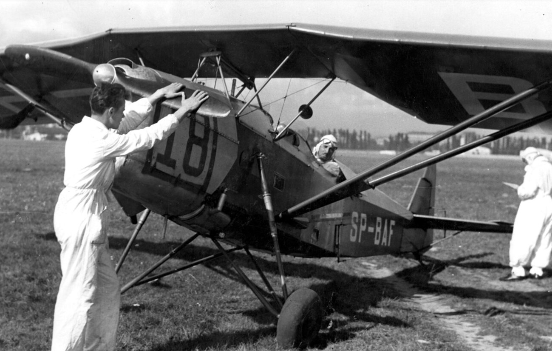 Polish Aviation Museum to Display Replica of RWD-8 Army and Civilian Trainer 12 RWD 8 via Polish National Archives