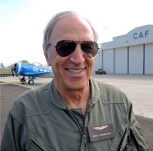 The late Randy "Doc Sherman, MD. [Photo CAF SoCal Wing via Instagram]