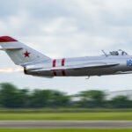Randy W. Ball is North America’s PREMIER Jet Demonstration Pilot. Randy has performed well over 1,500 performances to date! No other North American Jet Demo pilot even comes close to that number of performances. Photo via Fighter Jets Demo Team