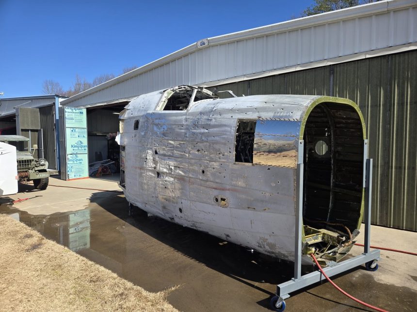 Restoration Begins Project Warbird Breathes New Life into Consolidated LB.30 Liberator II AL557