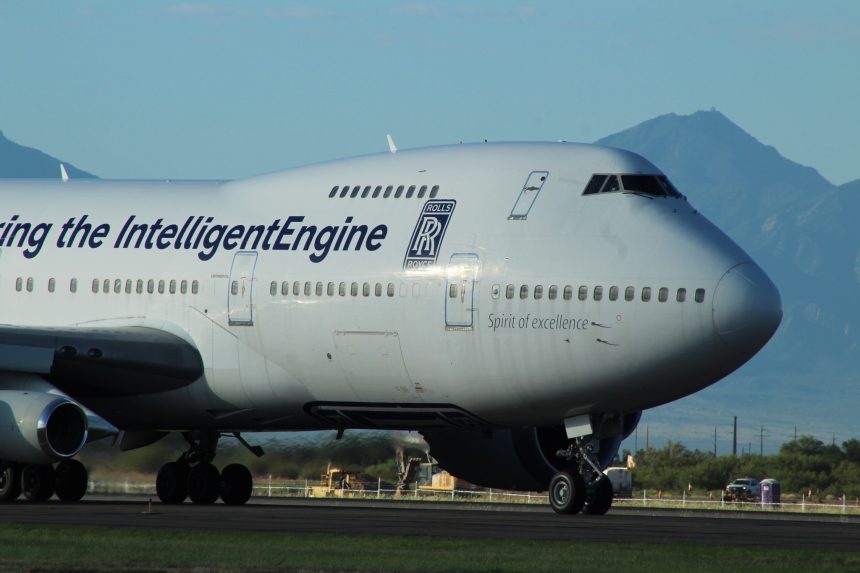 Rolls Royce Retires Iconic 747 200 Engine Testbed N787RR 3 n