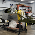 P-51B Mustang ‘Shillelagh’ - Summer 2025 Update 11 Shillelaghs fuselage is on a rollable jig as work progresses