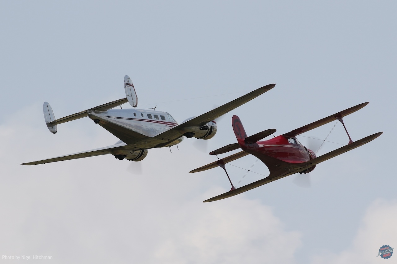 La Ferté-Alais 2025: Highlights from the 52nd "Le Temps des Hélices" Airshow 33 Staggerwing and Beech 18 7D2 7372