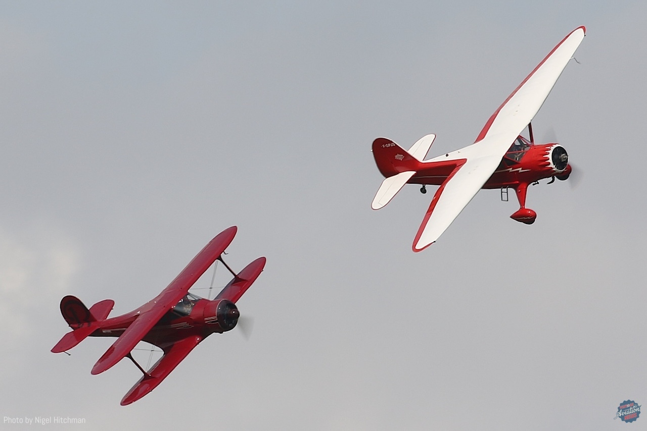 La Ferté-Alais 2025: Highlights from the 52nd "Le Temps des Hélices" Airshow 35 Staggerwing and Stinson 7D2 7337