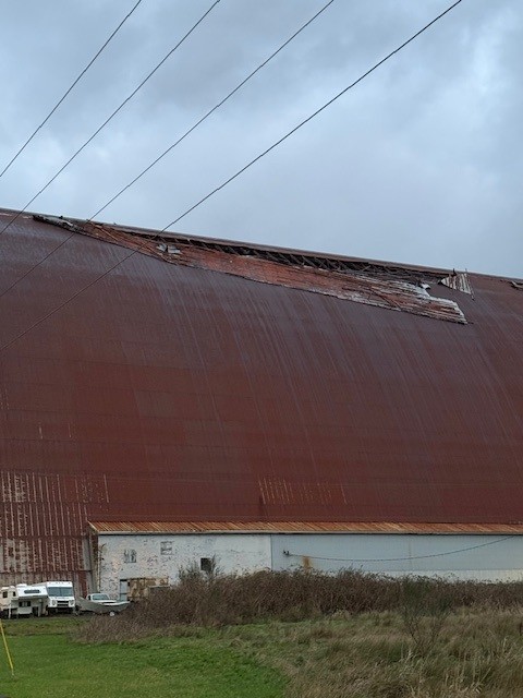 Storm Damage Forces Closure of Historic WWII Blimp Hangar as Tillamook Air Museum Launches Fundraising Appeal 11 Storm Damage Forces Closure of Historic WWII Blimp Hangar as Tillamook Air Museum Launches Fundraising Appeal damage