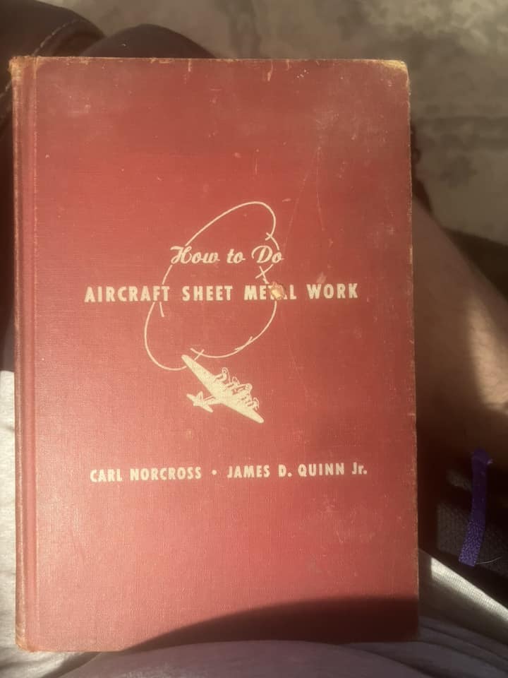 American Heritage Museum's P-47D Thunderbolt Restoration Update 16 Sue Mary E. Tharp Aircraft Sheet Metal Work manual