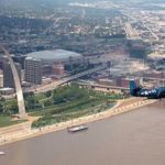 TBM Avenger St Louis Arch