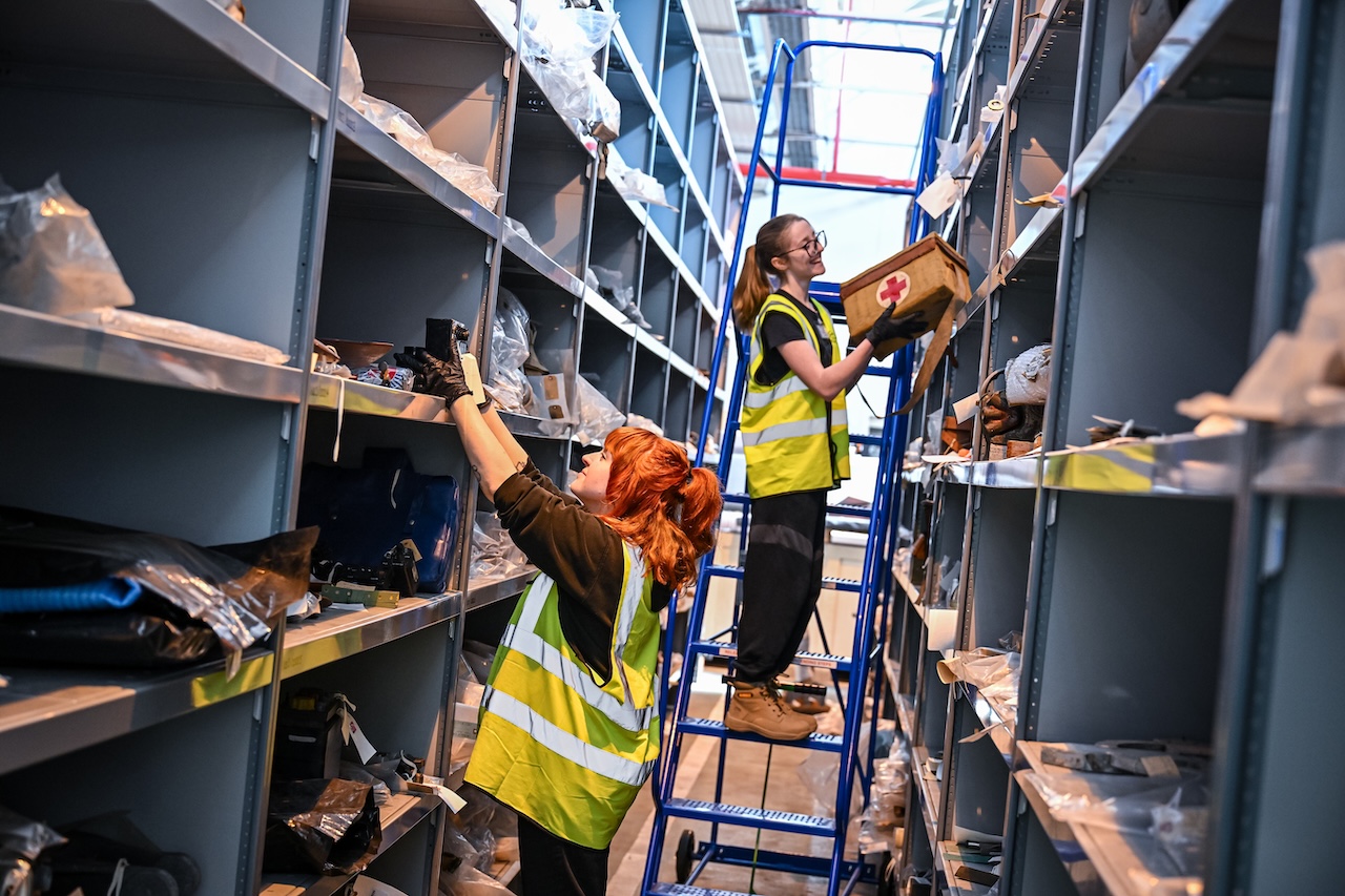 RAF Museum Launches Major Campaign to Relocate 50,000 Historic Artifacts 23 The Crate Escape RAF Museum store collection at MOD Stafford 13