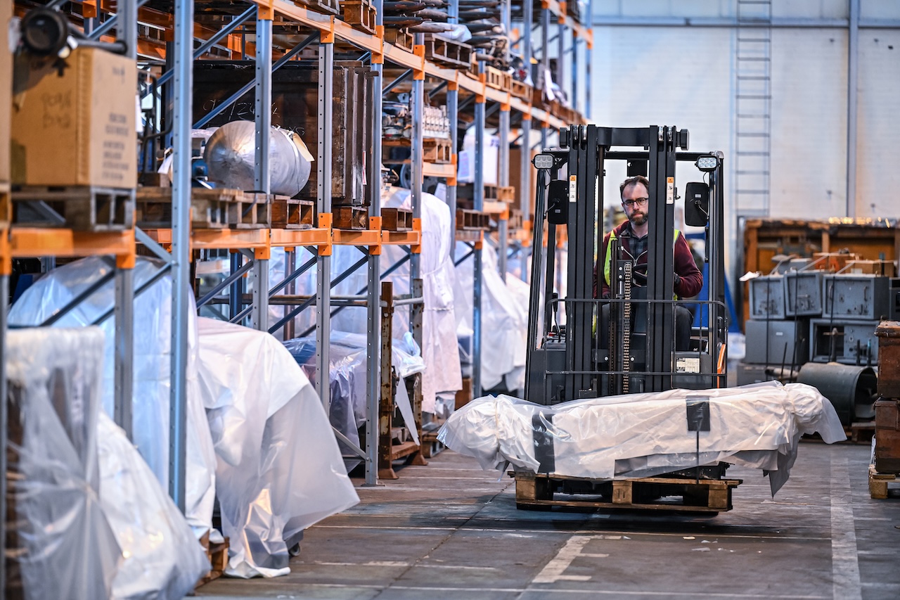 RAF Museum Launches Major Campaign to Relocate 50,000 Historic Artifacts 13 The Crate Escape RAF Museum store collection at MOD Stafford 23