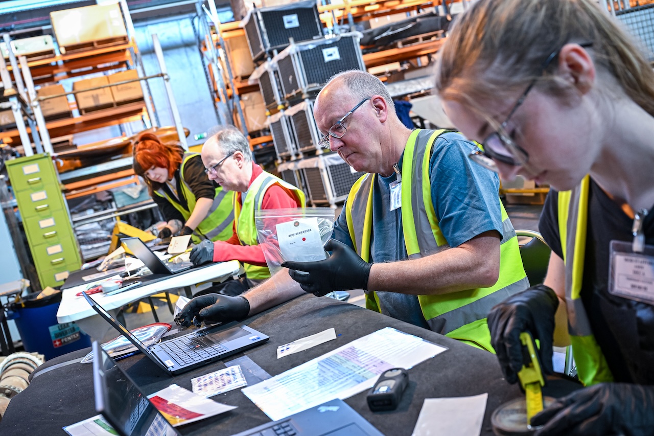 RAF Museum Launches Major Campaign to Relocate 50,000 Historic Artifacts 29 The Crate Escape RAF Museum store collection at MOD Stafford 5