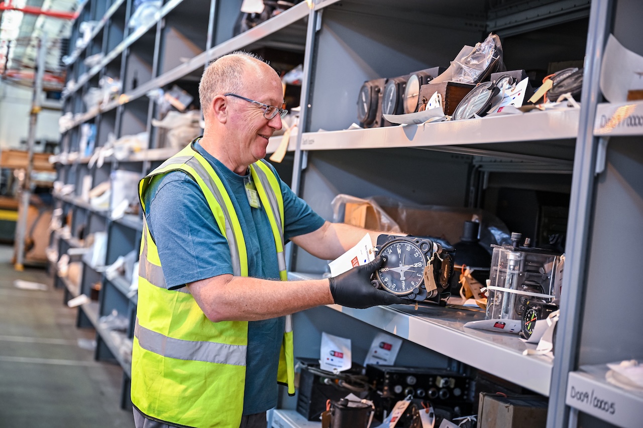 RAF Museum Launches Major Campaign to Relocate 50,000 Historic Artifacts 33 The Crate Escape RAF Museum store collection at MOD Stafford 9