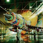 From Warplane to Work of Art: The Stunning MiG-21 Project Premieres June 21 10 The MiG 21 Project beaded MiG 21 fighter jet in a staged photo. Photo courtesy The MiG 21 Project