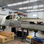 P-51B Mustang ‘Shillelagh’ - Fall Update 10 The fuselage takes shape in the restoration shop