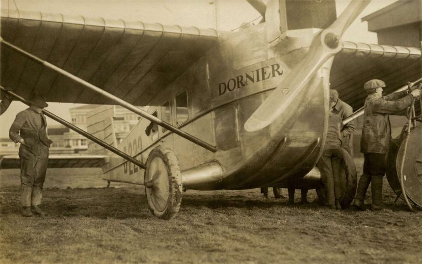 Today In Aviation History First German Aircraft Flies over Britain Post World War I 2