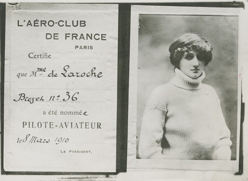 Today In Aviation History Raymonde de Laroche Becomes Worlds First Licensed Woman Pilot 3