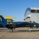 U.S. Navy Blue Angel F A 18C Hornet