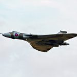 Vulcan XH558 Has Returned to the Air Following a £400,000 Wing Modification 12 Vulcan final launch from RAF Waddington 11th July 2014 069 copy