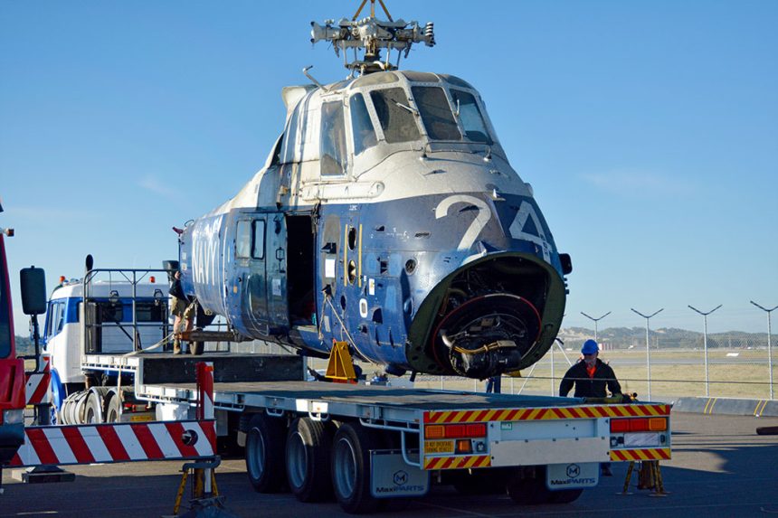 Wessex Mk.31B WA214 Restoration Progresses at the Australian Aviation Heritage Centre – QLD