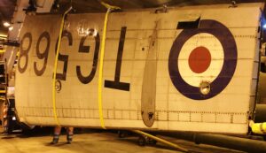 RAF Museum Donates Hastings' Wing to Canadian Halifax Project 12 Wing donation to Bomber Command Museum of Canada 2