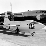 X-Plane Files: THE LIFE OF X-1 ZERO SIX THREE 14 XS 1 on ramp with B 29 mothership