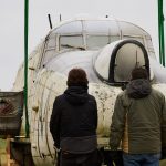 Submarine-Tracker Avro Shackleton Arrives at Yorkshire Air Museum 10 YAM Shackleton loading 004a scaled e1736355876966