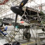 Royal Air Force Battle of Britain Memorial Flight Begins Winter Maintenance Cycle 14 he BBMF hangar on 21st October with aircraft being stripped for scheduled winter maintenance