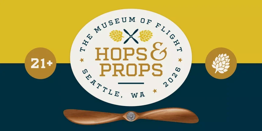 he Museum of Flights immensely popular craft brew tasting event Hops Props