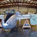 Mosquito T.43 NZ2308 Undergoes Reassembly at Chino 10 mosquito reassembling view Planes of Fame
