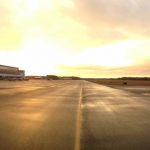 NAS Wildwood Aviation Museum - May 2020 News Update 14 sunset